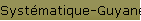 Systématique