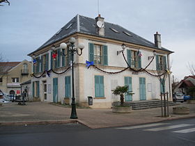 L’hôtel de ville.