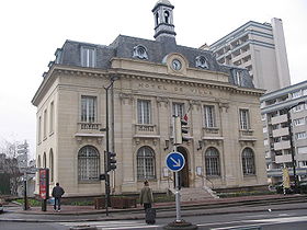 L'hôtel de ville.